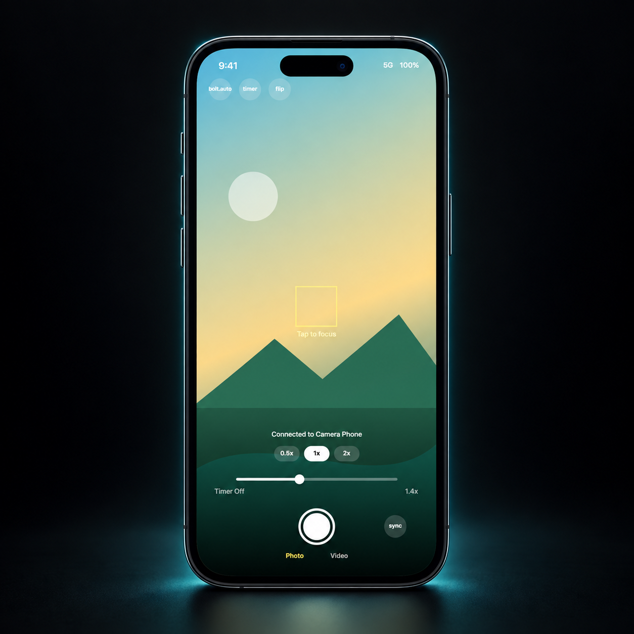 Remote Vision Enabler displayed on an iPhone