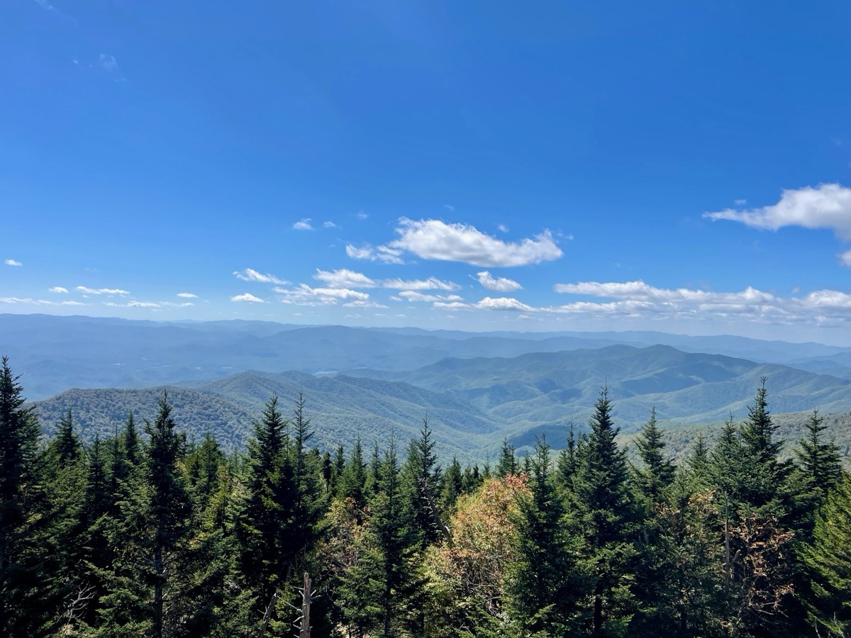 Smoky Mountains outside Hartford, Tennessee